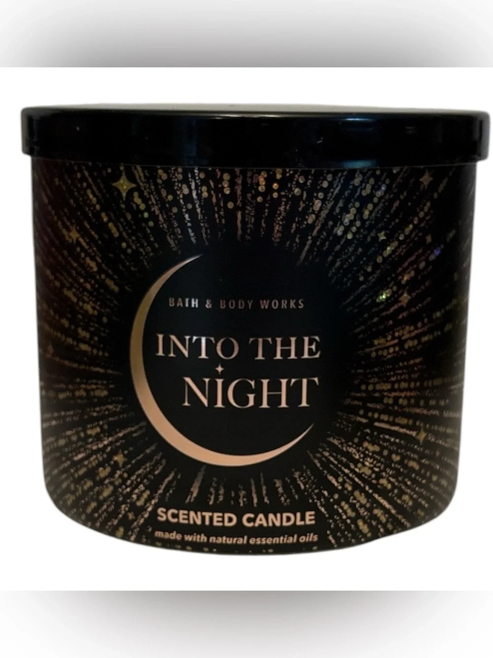 Bath & Body Works White Barn candle 14.5 oz 3 wick new Into The Night